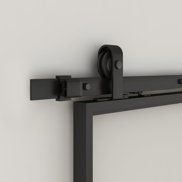 JUBEST Sliding Glass Barn Door with Installation Hardware Kit(Soft Close Included) & Reviews